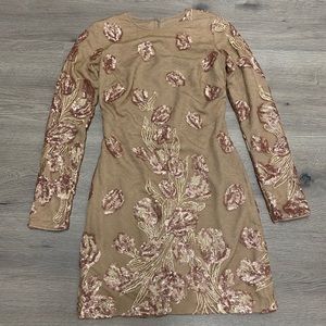 Floral Sequin Dress!